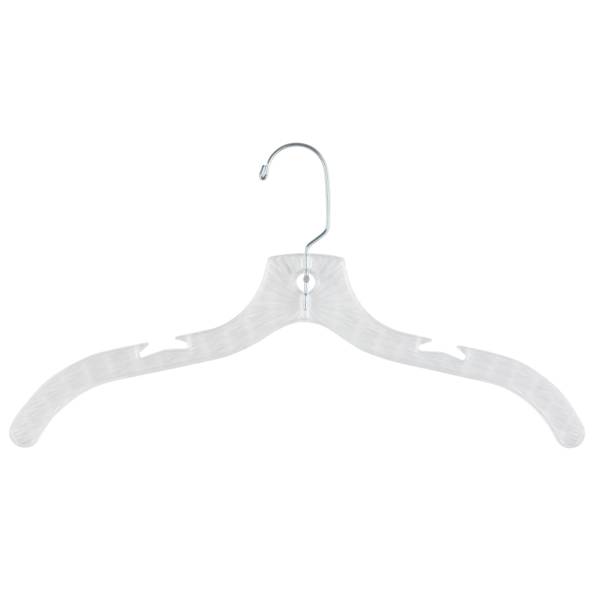 Honey-Can-Do - White Recycled Plastic Hangers, 60-Pack