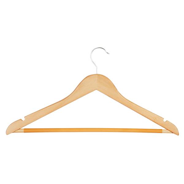 Honey Can Do 10-Pack Maple Suit Hanger - Clothes Hangers