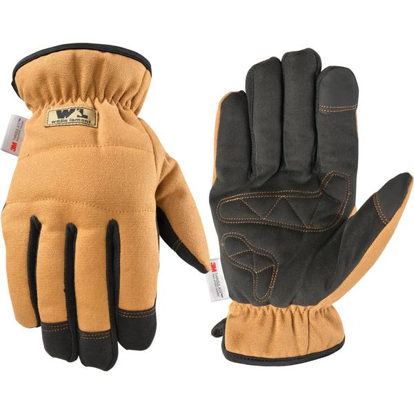 Wells Lamont Men s Winter Work Gloves with High Dexterity Touchscreen R7844 L XL