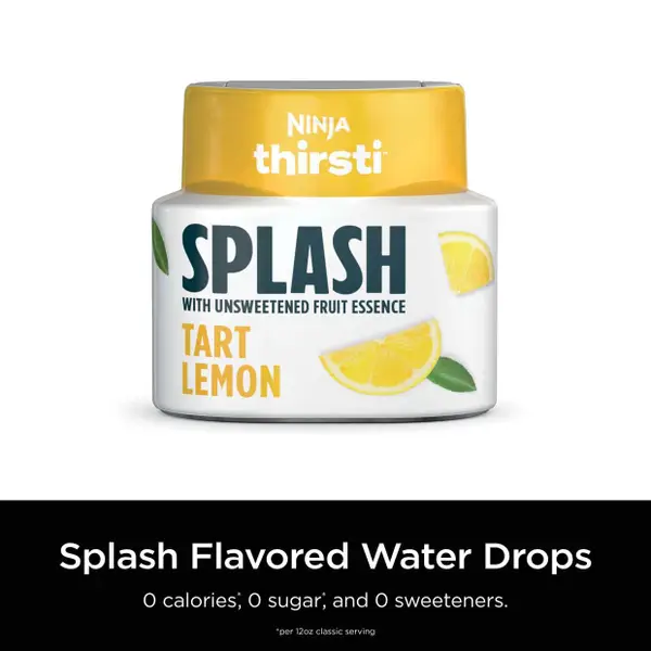 Ninja Thirsti SPLASH Flavored Water Drops - Unsweetened 