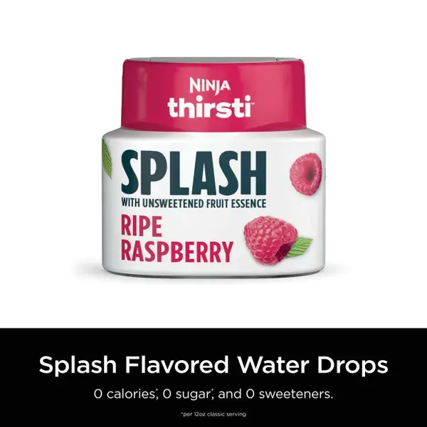Ninja Thirsti SPLASH Unsweetened Tart Lemon Flavored Water Drops