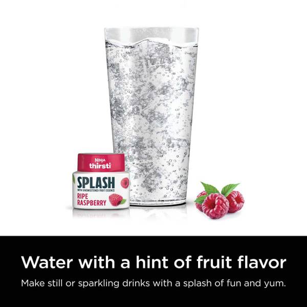 Ninja Thirsti SPLASH Ripe Raspberry Flavored Water Drops
