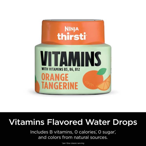 Thristi VITAMINS Orange Tangerine Flavored Water Drops