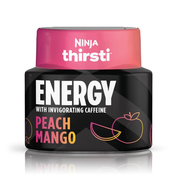 Ninja Thirsti Energy Peach Mango Flavored Water Drops