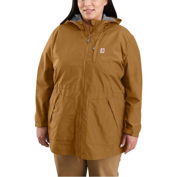 Carhartt Rain Defender Women's Jacket - Nutmeg- SM and MED - NWT