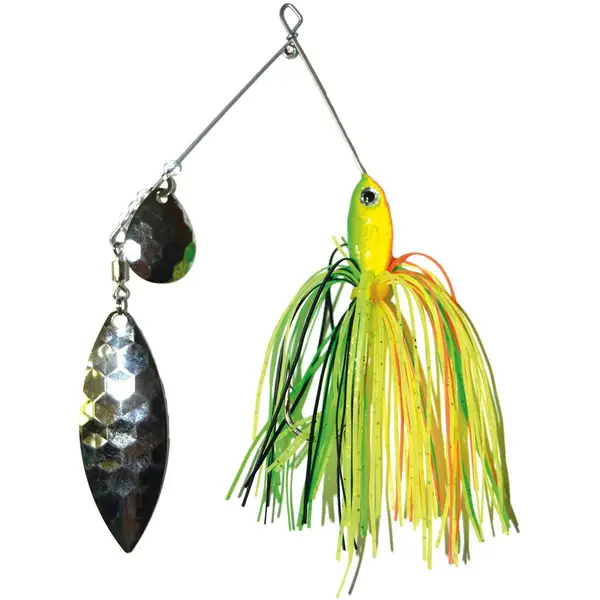 Bass Hunter 3/8oz Fishing Spinner Bait - Fire Tiger