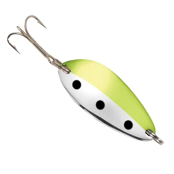 Acme Little Cleo Fishing Lure, Silver/Red, 3/4-Ounce