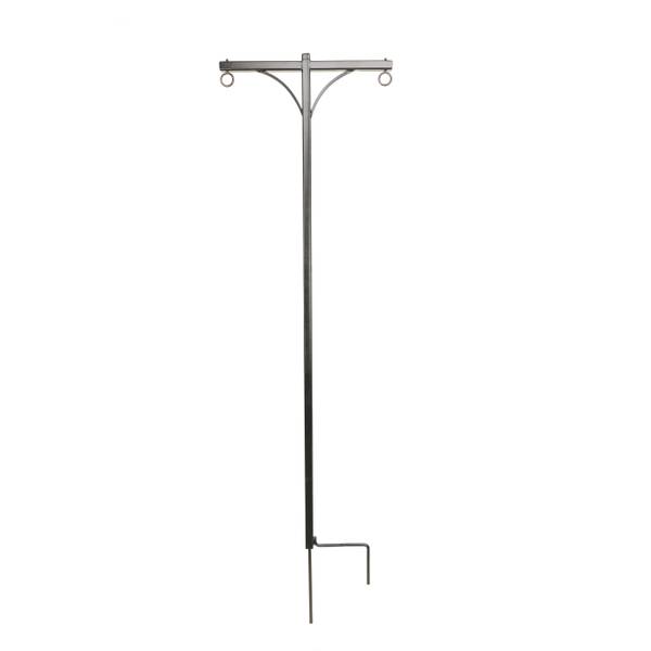 Photo of 84" New Age Double Heavy-Duty Tubular Shepherd's Hook