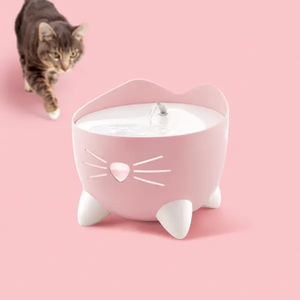 Catit Light Pink Pixi Fountain - 43716 | Blain's Farm & Fleet