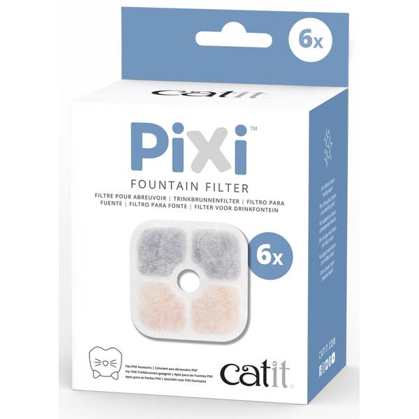 Catit Pixi Fountain Cartridge 6pk Catit Pixi Fountain Cartridge 6pk