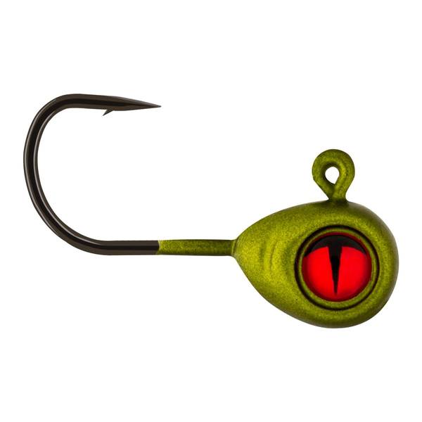 Northland Fishing Tackle 1/16 oz Olive Tungsten Crappie King Jig