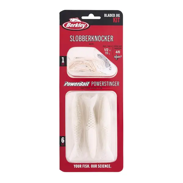 Berkley SlobberKnocker and PowerStinger Kit - White