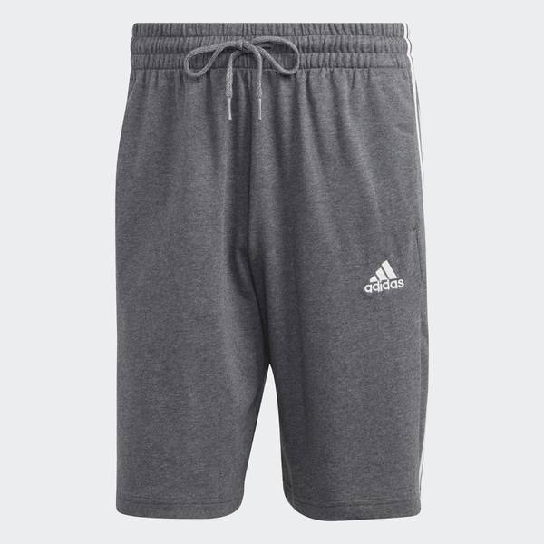Adidas Men's Essentials Single Jersey 3-Stripes Shorts