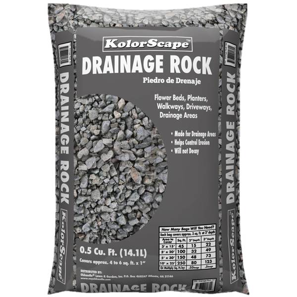 0.5 cu ft Drainage Rock