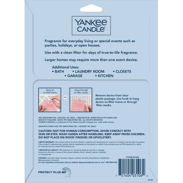 Yankee Candle Whole Home Filter Scent - Pink Sand - YCPINKSANDS