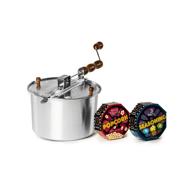 Wabash Valley Farms Whirley-Pop Stovetop Popcorn Popper and Real Theater  Set at Tractor Supply Co.