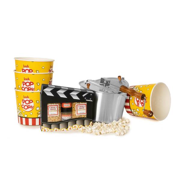 Wabash Valley Farms Popcorn Party Bucket Gift Set