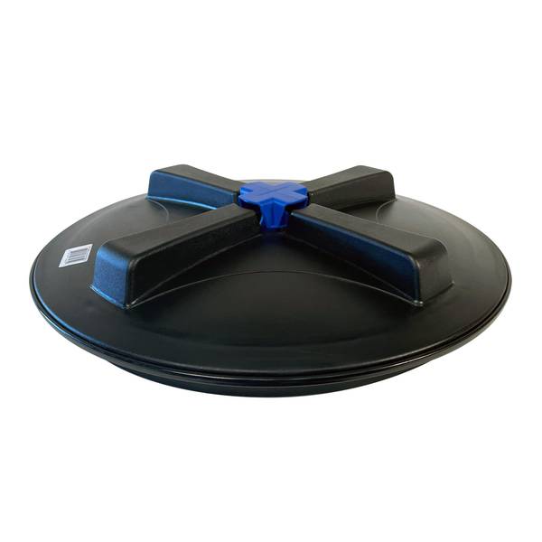 Photo of 16" Tank Lid and Ring with Blue Snap In Vent