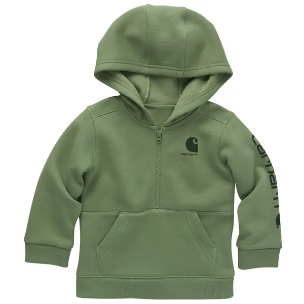 Carhartt Infant Boys Long-Sleeve Half-Zip Sweatshirt - CA6548-GF5