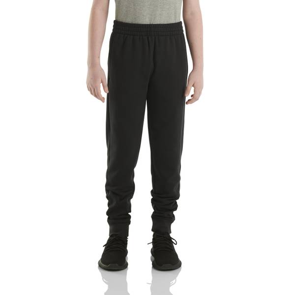 Carhartt Boy's Boys' Fleece Logo Sweatpants (Youth) | Black | S Jt
