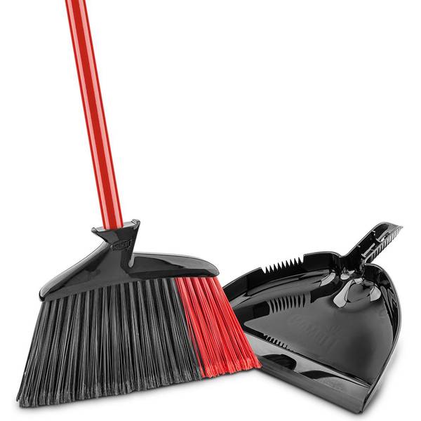 Libman Indoor/Outdoor Angle Broom with Dustpan - 905 | Blain's