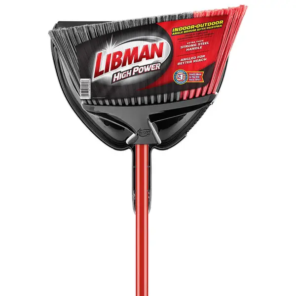 Libman Indoor/Outdoor Angle Broom with Dustpan - 905 | Blain's