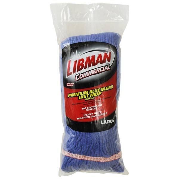 Libman Premium Blue Blend Wet Mop Refill 968 Blain's Farm & Fleet