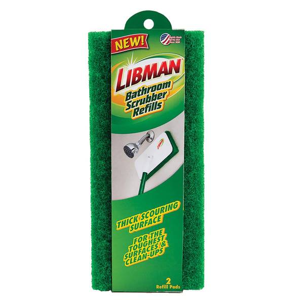 Libman 2Pack Bathroom Scrubber Replacement Pads 1260 Blain's Farm