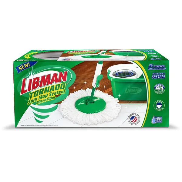 ムーブアップ(LBR) DW1320 Libman Rinse N Wring Flat Mop System with Microfiber Pad - Walmart.com