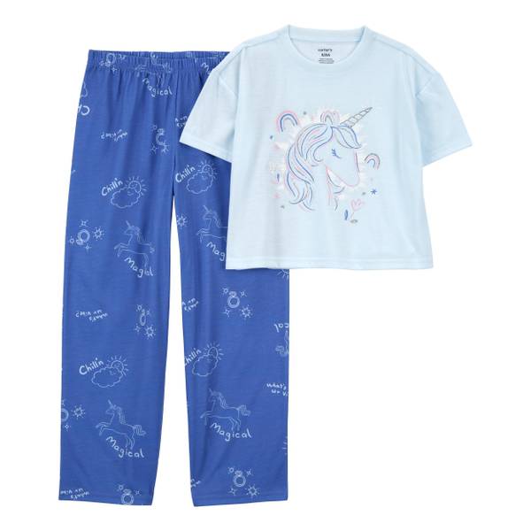 Carters unicorn fleece discount pajamas