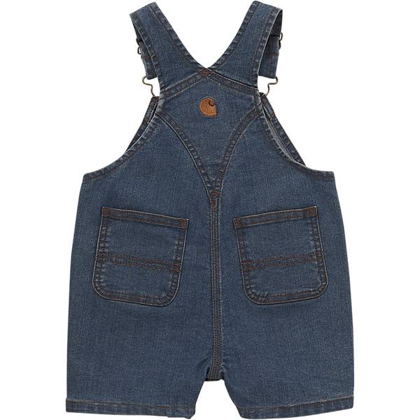 Carhartt Infant Boy's Bib Shortall Denim Med Wash - CM5400-N104