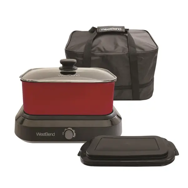 West Bend 5 Qt Versatility Cooker with Tote - 87905RHT