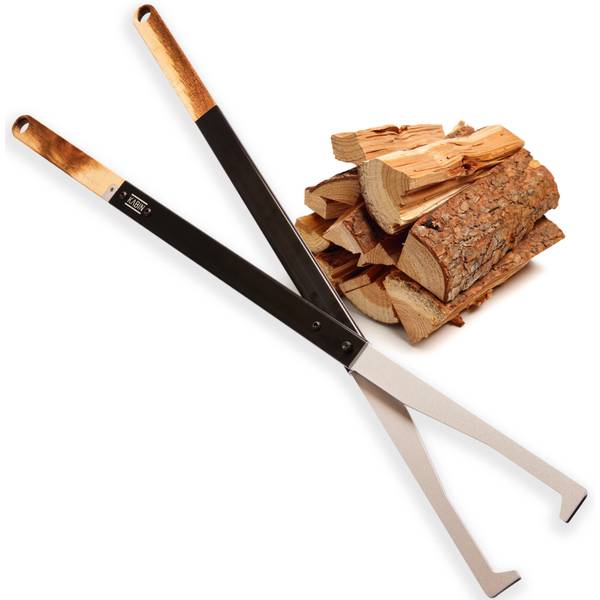 Photo of 38" Fire Tongs Precision Log Grabbers