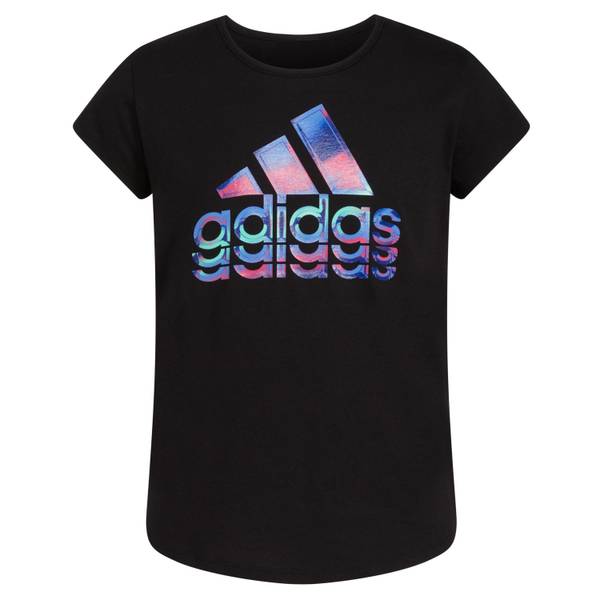 Adidas Girls Essential Logo Tee - AA3205-AK01-YA2-S | Blain's Farm
