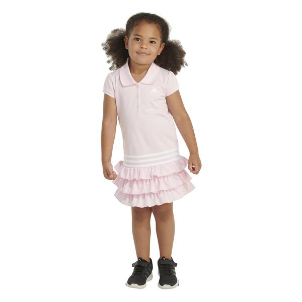 Adidas Girls Ruffle Polo Dress - AZ4622-AP07-UA1-5 | Blain's Farm & Fleet