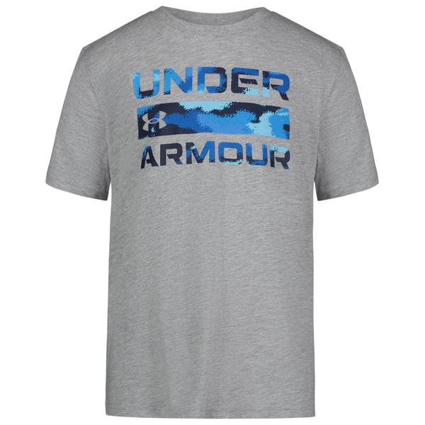 Under Armour Boys UA Camo Logo Tee - UOSHA07F-052-S