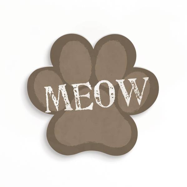 Photo of Meow Pawprint Shape