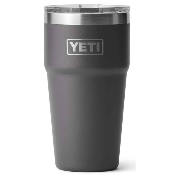 YETI 16 oz Pint Rambler, Charcoal - 21071501187 | Blain's Farm & Fleet