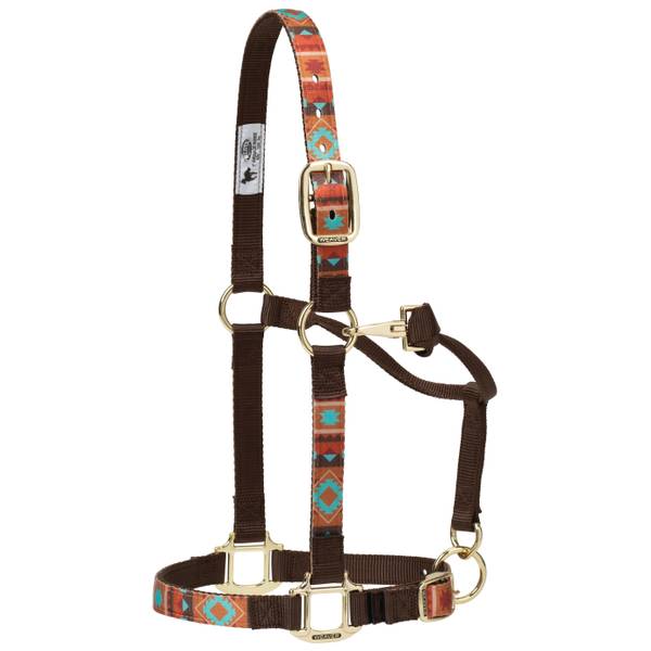 Weaver Patterned Adjustable Halter Lost Creek - Tack Room Too