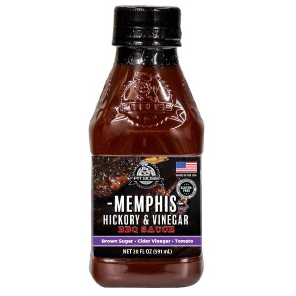 Photo of 20 oz Memphis Hickory and Vinegar BBQ Sauce