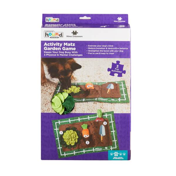 Outward Hound Puzzles Plastic Enrichment Dog Toy in the Pet Toys department  at