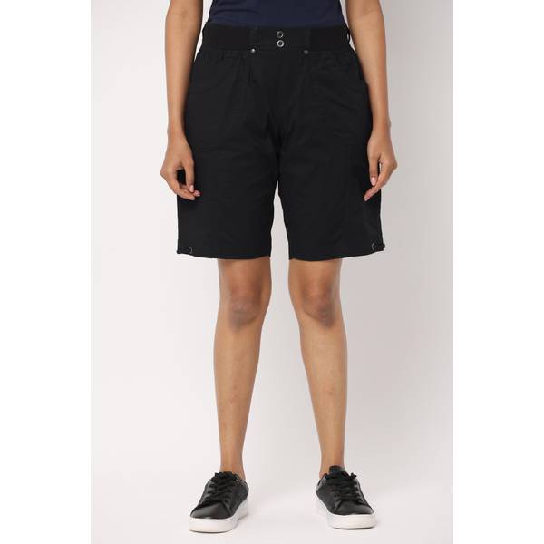 CG | CG Women's Kate Bermuda Shorts - CG1349-BLACK-S | Blain's Farm & Fleet