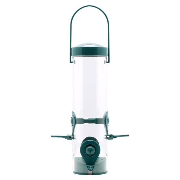 Perky-Pet Green 2-in-1 Tube Bird Feeder - 3267 | Blain's Farm & Fleet