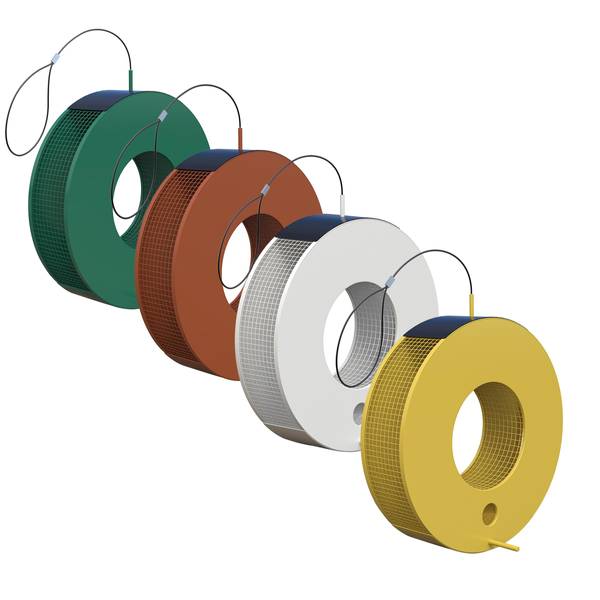 Photo of Round Mesh Seed Feeder, 2.8" x 8.5" x 9.5" H, Metal Gridwork for Clinging Birds