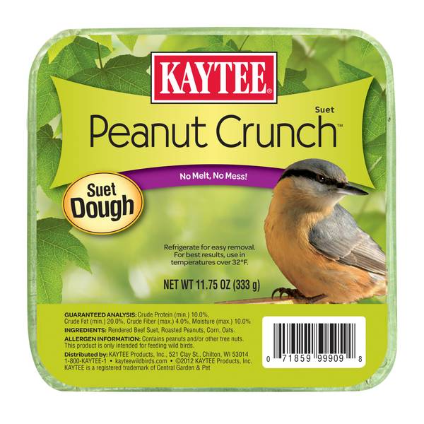 Kaytee 11.75 oz Peanut Crunch Suet Dough 100214460 Blain's Farm & Fleet