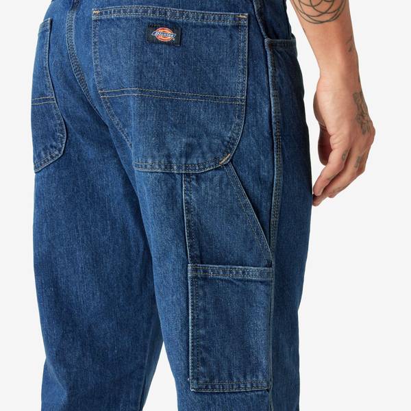 Dickies Men's Relaxed Fit Carpenter Heavyweight Denim Jeans