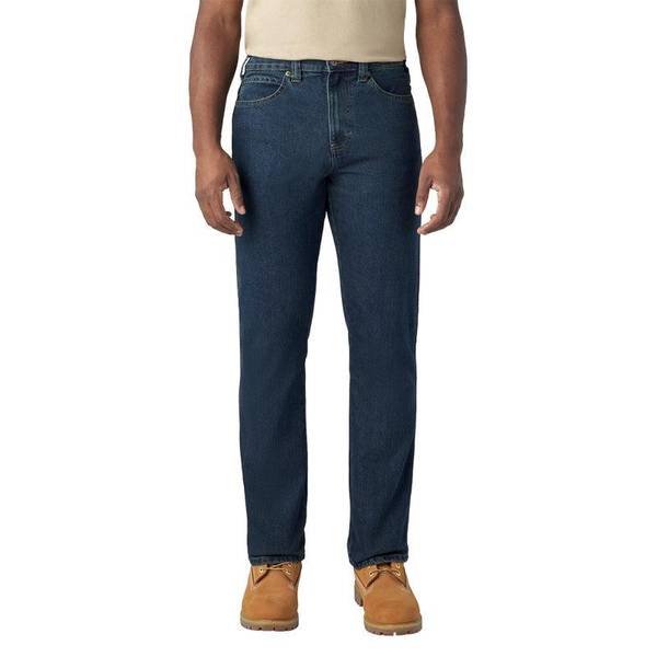 Dickies Men's Flex Regular Fit 5 Pocket Jeans - DD605DWI-30x30 | Blain ...