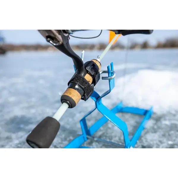 Retreval Rod Ice Fishing Equipment CLAM Arctic Warrior Tip Up Ice Fishing Rod - No ...