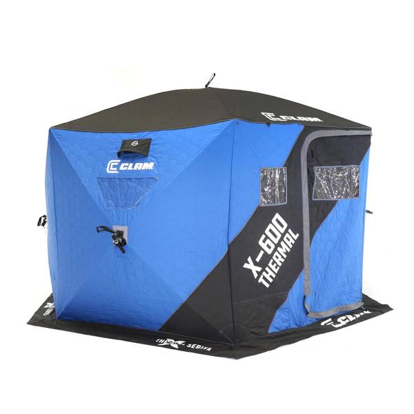 ANDGOAL Ice Fishing Shelter Cotton - Thermal Ice Shelter, Insulated Ice  Shelter, 3-4 Person Ice Fishing Shelter, Pop-Up Ice Shelter for Quickfish  Ice Fishing, Flip Over Ice shelter with Ice Anchors, Shelters 