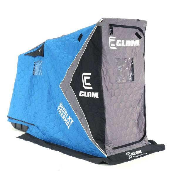 Clam X-600 Thermal Ice Team Edition - 6 Side Hub Shelter - 17481